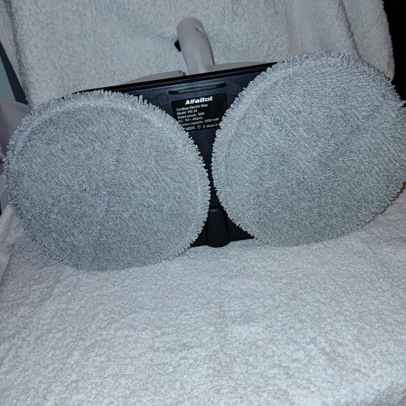 AlfaBot WS-24 Cordless Dual Motor Spinning Electric Mop Head Without Handle - Picture 4 of 4